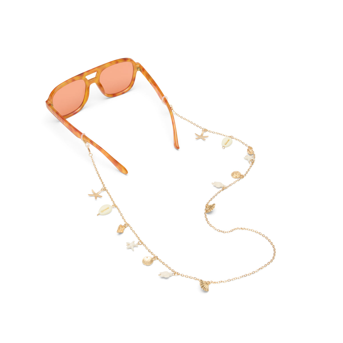 Aire Neck Chain Coastline Neck Chain Gold Female Oval Accessories | Aire