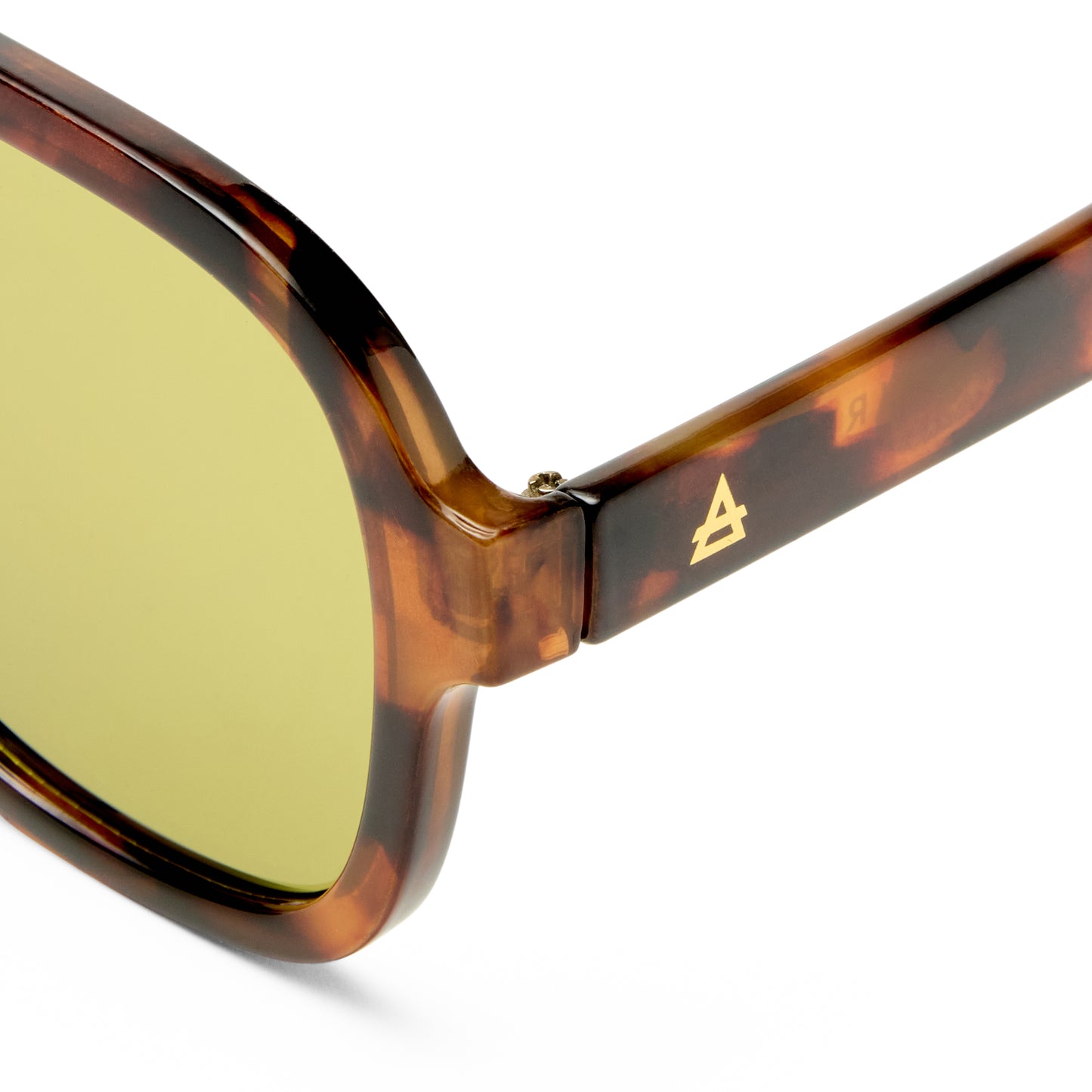 Whirlpool Dark Tort Uni-Sex Aviator Sunglasses | Aire